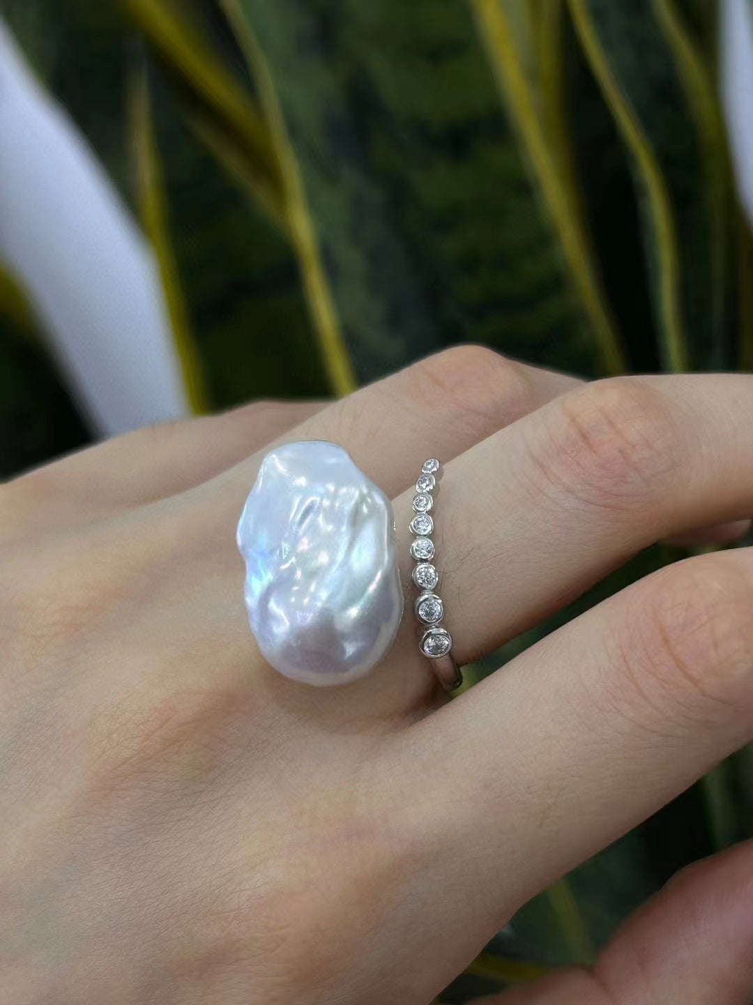Custom Pearl Ring
