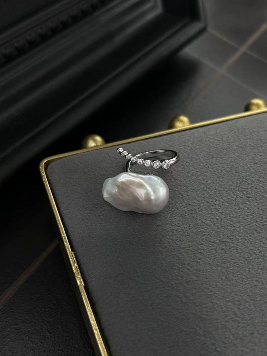 Custom Pearl Ring